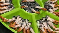 Mirip seperti jari-jari manusia, kue yang satu ini ternyata terinspirasi dari bentuk rokok yang sudah tertinggal di asbak. Foto: Facebook Cake Genus