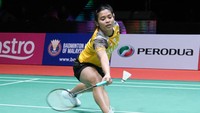 Gregoria memenangi laga dengan Kim secara singkat. Durasi laga cuma 25 menit.