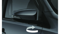 Toyota Calya terbaru memiliki Retractable Outer Mirror. (Foto: Dok. Toyota Astra Motor)