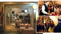 Kafe bernama Fortezza Medicea di Italia menawarkan suasana yang cukup menegangkan. Konsepnya penjara bawah tanah yang bikin suasana makan justru mencekam.