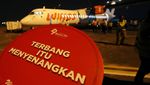 Wings Air Uji Coba Pendaratan di Bandara Pondok Cabe