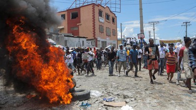 Peringatan Setahun Pembunuhan Presiden Haiti Berujung Ricuh