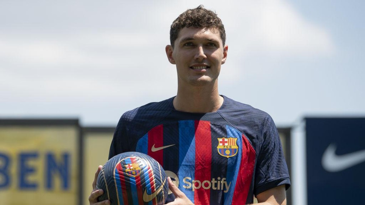 Andreas Christensen menyambut duel Barcelona dengan Newcastle United. (Foto: Anadolu Agency via Getty Images/Anadolu Agency)