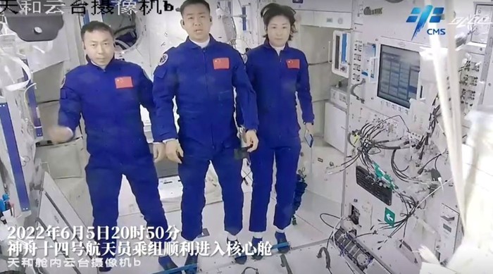 Astronaut China Misi Shenzhou-14