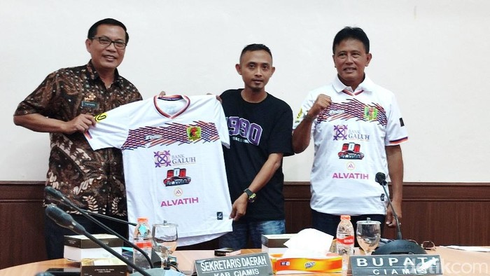 Balad Galuh temui Bupati Ciamis.