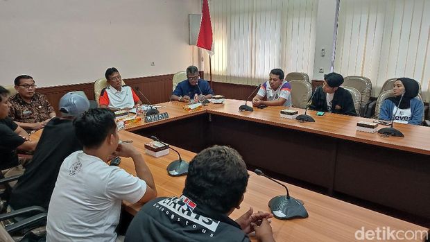 Balad Galuh temui Bupati Ciamis.