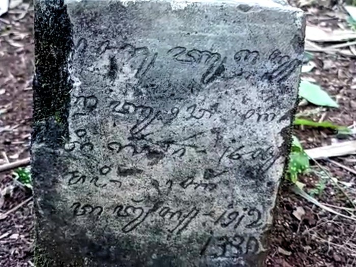 Diduga makam kuno ditemuka di Sukabumi.