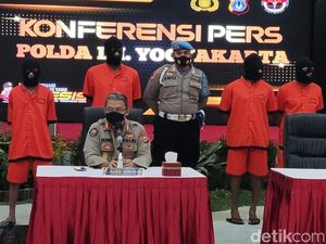 Polda DIY Tahan 4 Tersangka Terkait Kerusuhan Babarsari, 1 Masih Buron