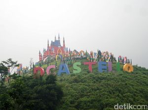 Ramainya DCastello Ciater di Masa Libur Sekolah