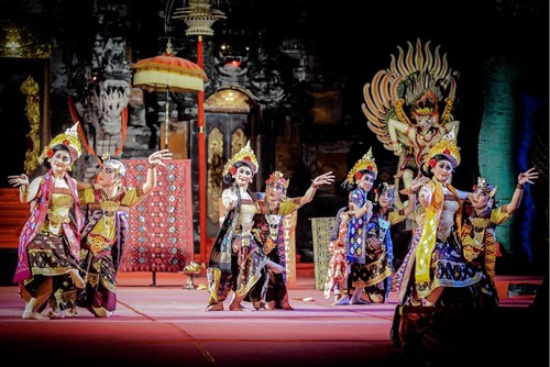 Jadwal Penutupan Pesta Kesenian Bali (PKB) Minggu 10 Juli 2022, ada  Sendratari Tirtha Mahottama garapan SMKN 3 Sukawati dengan Sanggar Seni Kokar Bali.