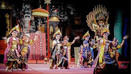 Jadwal Penutupan Pesta Kesenian Bali (PKB) Minggu 10 Juli 2022, ada  Sendratari Tirtha Mahottama garapan SMKN 3 Sukawati dengan Sanggar Seni Kokar Bali.
