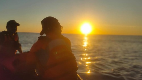 Korban nelayan hilang di laut Bayan, tim SAR Mataram lakukan pencarian hingga Jumat pagi (8/7/2022).