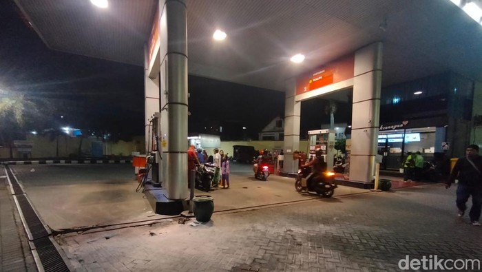 Lokasi bakar diri di SPBU Tambakrejo, Kenjeran, Surabaya