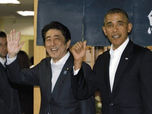 Momen Kenangan Eks PM Jepang Shinzo Abe Bersama Para Tokoh Dunia
