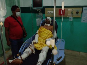 Pedagang Bakso di Deli Serdang Terbakar Usai Ganti Gas 3 Kg
