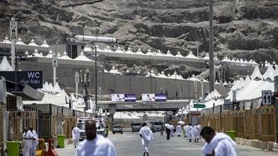 Menengok Perkemahan Jemaah Haji di Mina