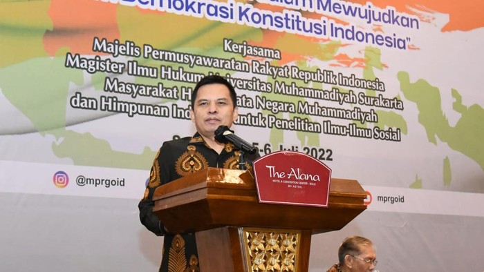 Sekjen MPR Maruf Cahyono.