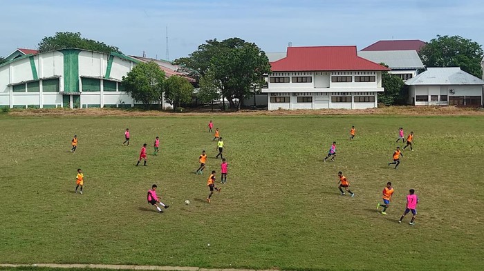 Seleksi PSM U-14 di kampus UNM Banta-bantaeng, Makassar.