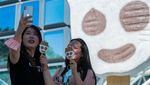 Es Krim Raksasa Tiba-tiba Muncul di China