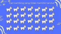 Ada berapa sapi yang tidak memiliki tanduk?