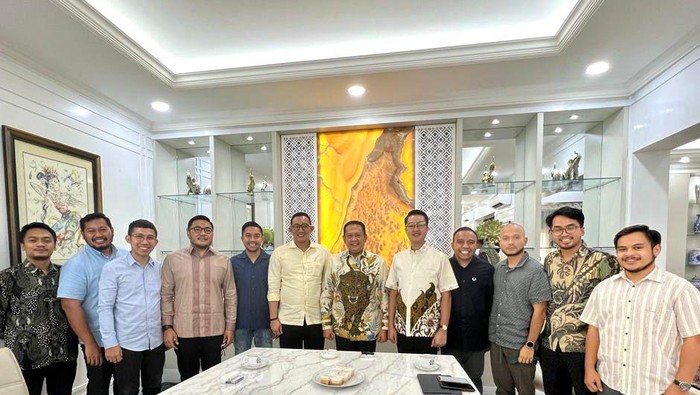 Bamsoet bersama Badan Otonom Himpunan Pengusaha Muda Indonesia Jaya Otomotif