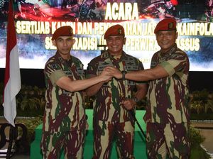 Danjen Kopassus Pimpin Sertijab, Letkol Marlon Kini Jubir Korps Baret Merah
