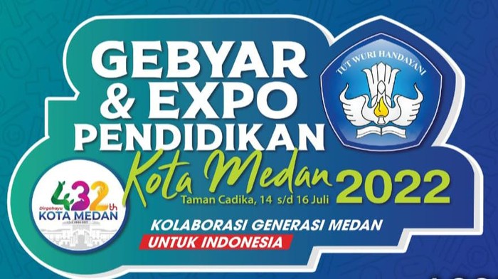 Gebyar dan Expo Pendidikan Kota Medan 2022.