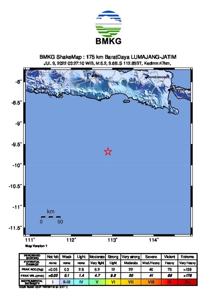 Gempa Lumajang