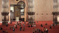 Masjid Istiqlal juga siap menampung sebanyak 200 ribu jemaah untuk salat Idul Adha besok.