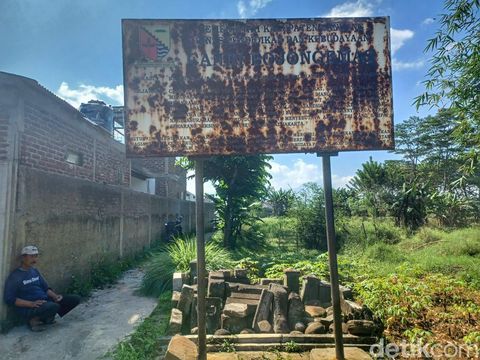 Kondisi Candi Bojongemas di Solokanjeruk, Kabupaten Bandung