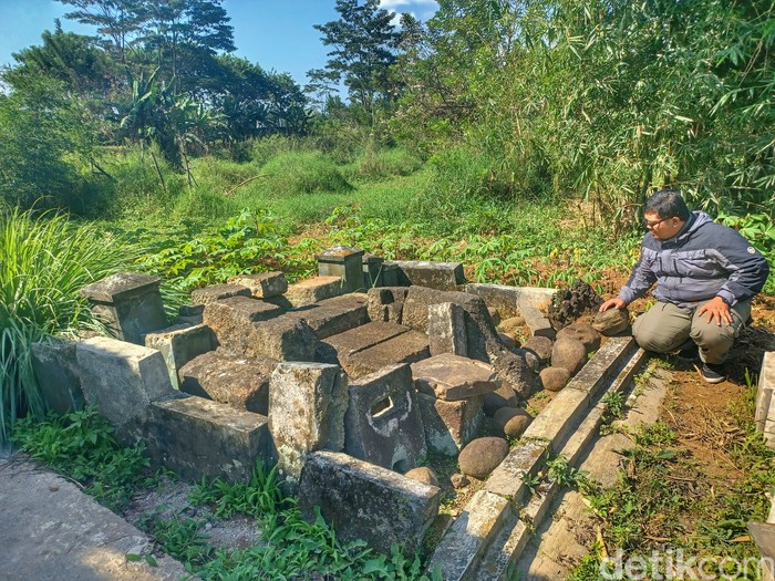 Kondisi Candi Bojongemas di Solokanjeruk, Kabupaten Bandung
