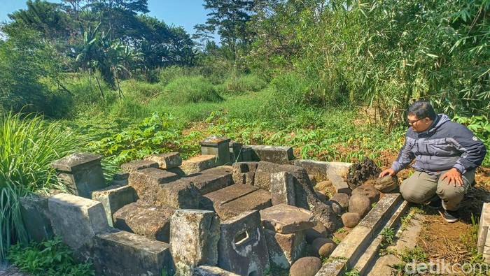 Kondisi Candi Bojongemas di Solokanjeruk, Kabupaten Bandung