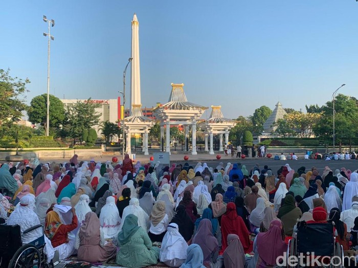 Muhammadiyah Surabaya menggelar salat Idul Adha hari ini
