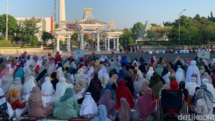 Muhammadiyah Surabaya menggelar salat Idul Adha hari ini