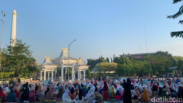 Muhammadiyah Surabaya menggelar salat Idul Adha hari ini
