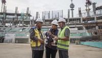 Pembangunan stadion tersebut demi mendukung pelaksanaan Piala Dunia Basket (FIBA) 2023 mendatang.