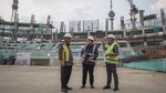 Lagi Dibangun! Ini Penampakan Stadion Seluas 30 Ribu Meter Persegi di GBK