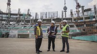 Rencananya proyek ini akan rampung pada Juni 2023 mendatang.