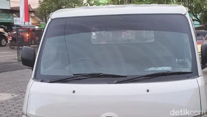 Barang bukti mobil pikap yag dicuri MG.