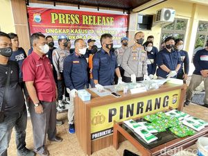 IRT di Pinrang Simpan 3 Kg Sabu dalam Ember Cat Ditangkap