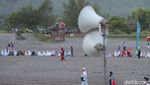 Potret Salat Idul Adha di Gumuk Pasir Parangtritis
