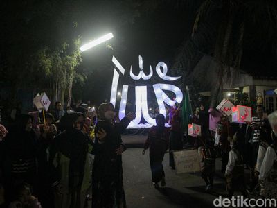Meriahnya Malam Takbiran Idul Adha 1443 H di Jogja