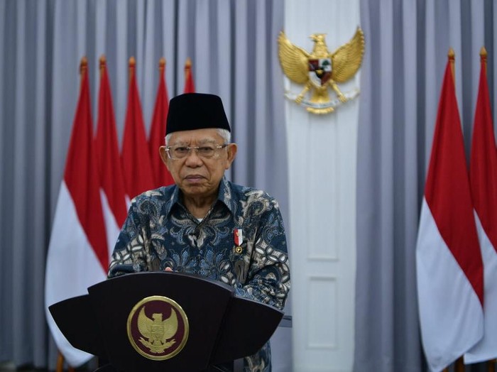 Wapres) Maruf Amin mengimbau kepada penyedia hewan kurban untuk menyiapkan hewan yang terbebas dari penyakit mulut dan kuku (PMK) (dok Setwapres)