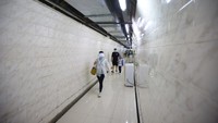 Tempat itu tampak dilengkapi dengan pendingin ruangan. (Yang Bo/China News Service via Getty Images).