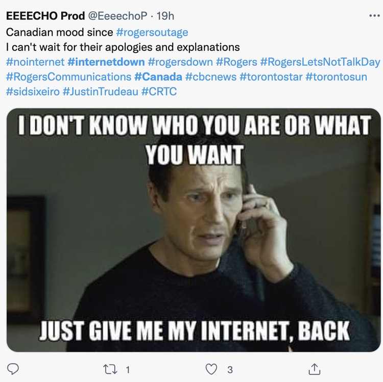 Kiamat internet Kanada Kiamat internet Kanada