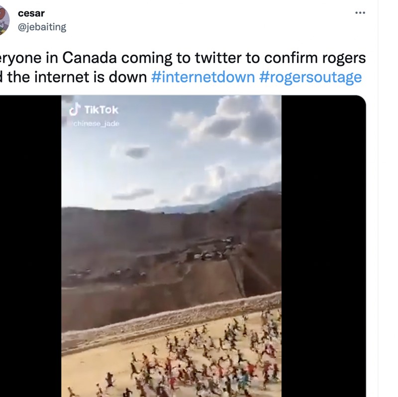 Kiamat internet Kanada