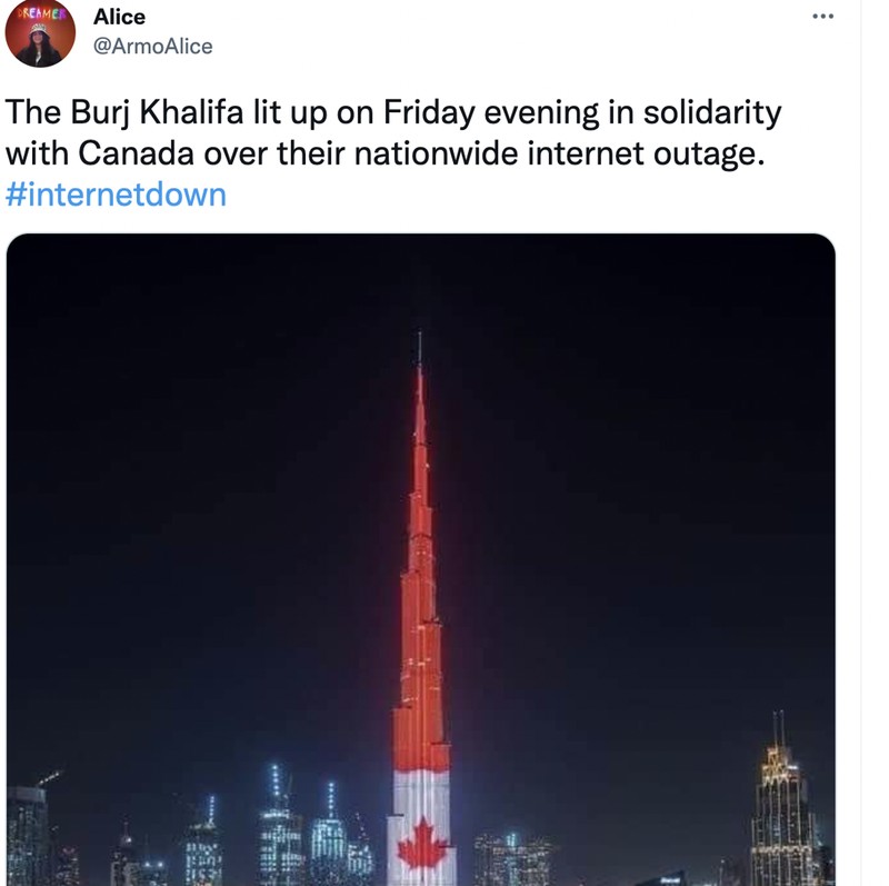 Kiamat internet Kanada