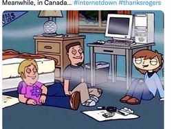 Kiamat Internet di Kanada Jadi Bahan Meme Kocak