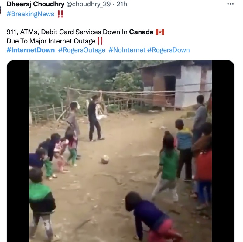 Kiamat internet Kanada