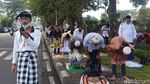 Melihat Pelaksanaan Salat Idul Fitri di Lapangan Lumintang Denpasar